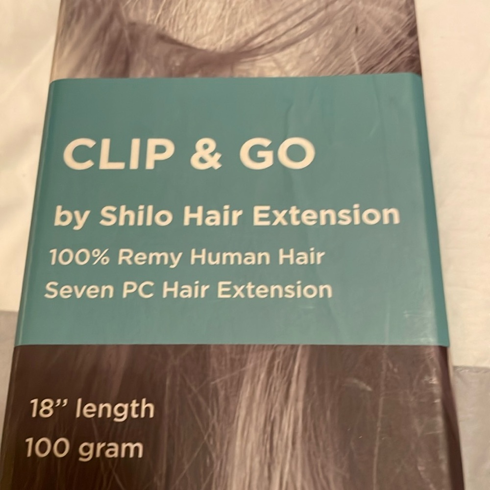 Shiloh hair extensions, human hair, 100%-brunette #2